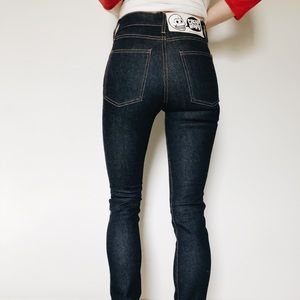 CHEAP MONDAY raw denim jeans